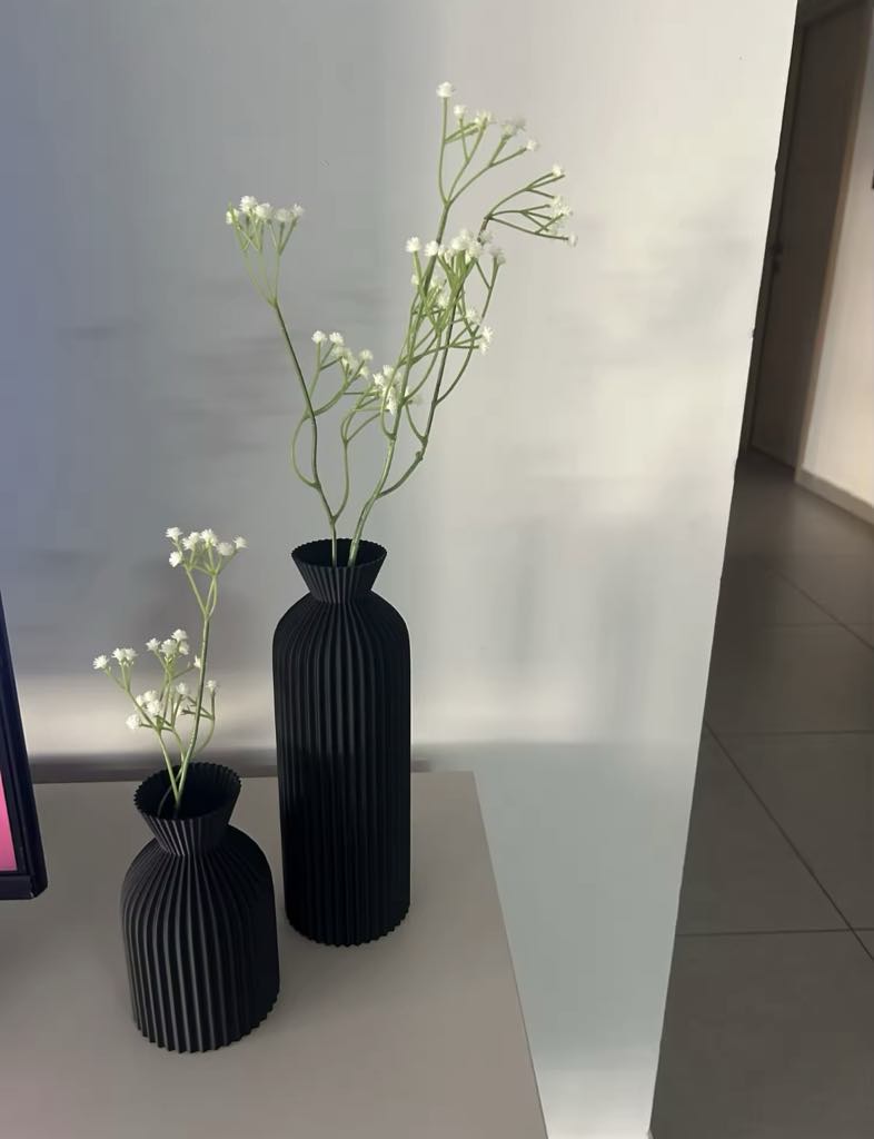 Amorium bloemenvaas setje